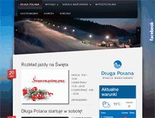 Tablet Screenshot of dlugapolana.com